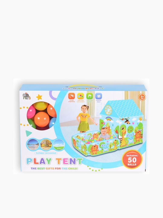 Moni Kids House Play Tent Zoo for 3+ years Multicolour