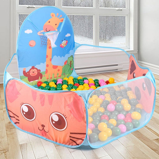 Ball Pit Shooting Game with Basketball Hoop Multicolour for 6+ Months