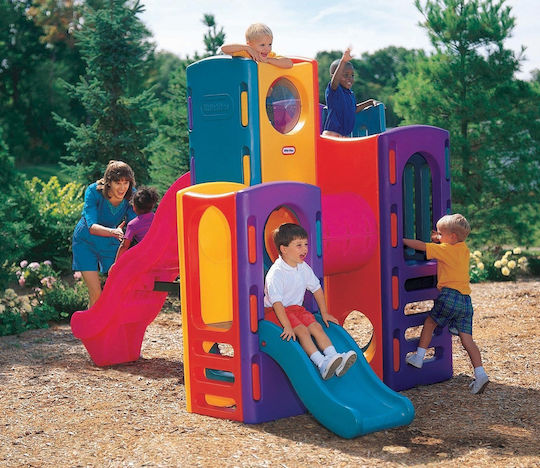Little Tikes Spielplatzspielzeug & Ausrüstung 10060 mit Rutsche Mehrfarbiger