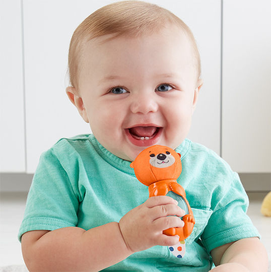 Fisher Price Hedgehog Shaker Twins Σετ Κουδουνίστρες Δίδυμα Σκαντζοχοιράκια για 3+ Μηνών