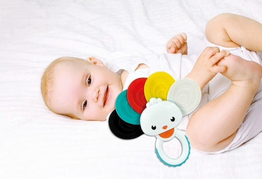 Baby Clementoni Κουδουνίστρα Peackock για 6+ Μηνών