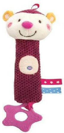 Kikka Boo Jucărie De Dentitie Pentru Bebeluși Hedge The Hog Squeaker Toy