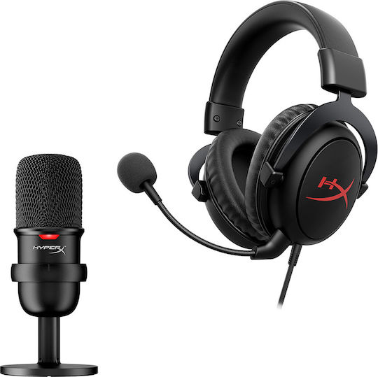 HyperX Cloud Core 7.1 Starter Pack Надушници Геймърски слушалки с връзка USB Черен