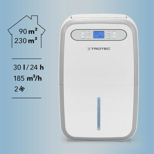 Trotec TTK 95 E Αφυγραντήρας με Συμπιεστή 30lt