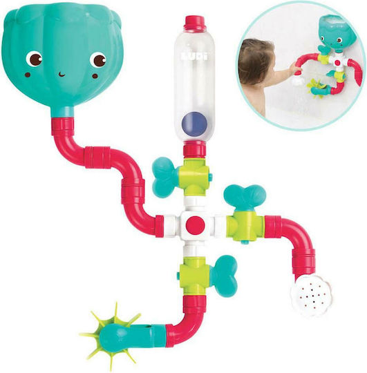 Ludi Water Circuit Bath Toy for 18++ Months 14pcs 40061