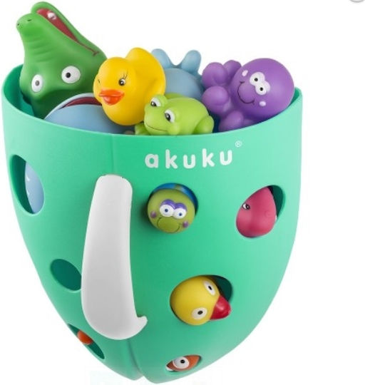 Akuku Akuku Baby Badespielzeug Organizer Mint