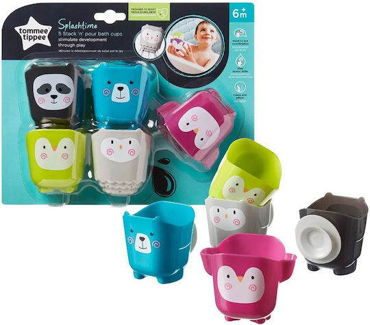 Tommee Tippee Splashtime Stack 'n' Pour Badespielzeug für 6++ Monate 491013