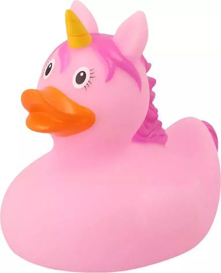 Lilalu Ροζ Μονόκερος Rubber Duck 8.5εκ.