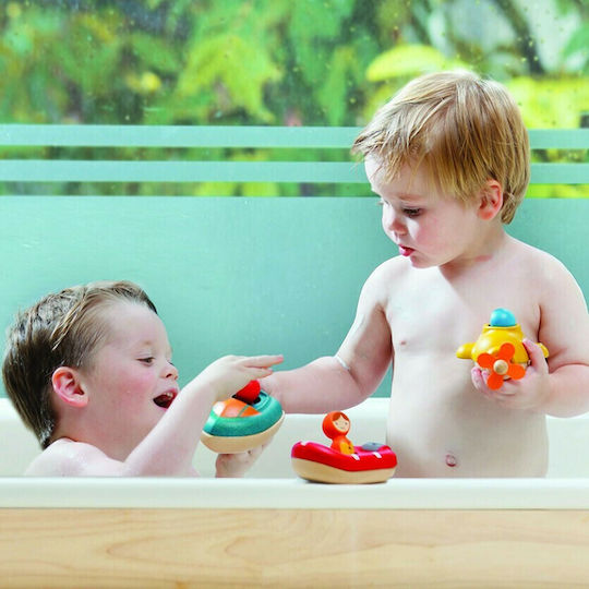 Plan Toys Speedboat Βαρκούλα Μπάνιου για 12+ Μηνών