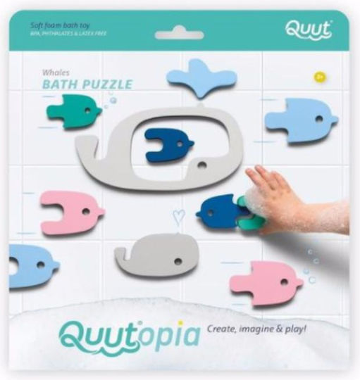Quut Deep Sea Whales Παιχνίδι Μπάνιου για 10+ Μηνών