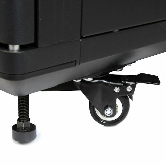 StarTech Επιδαπέδια Καμπίνα Rack 12U 55x54.5x126.5cm Μαύρο RK1236BKF