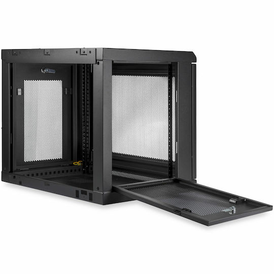StarTech Wandmontiert Rack-Schrank 9U 60x45cm Schwarz RK9WALM