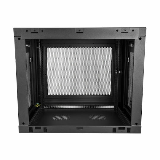 StarTech Wandmontiert Rack-Schrank 9U 60x45cm Schwarz RK9WALM