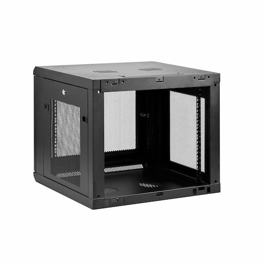 StarTech Επιτοίχια Καμπίνα Rack 9U 55.1x60.2x50.2cm Μαύρο RK920WALM