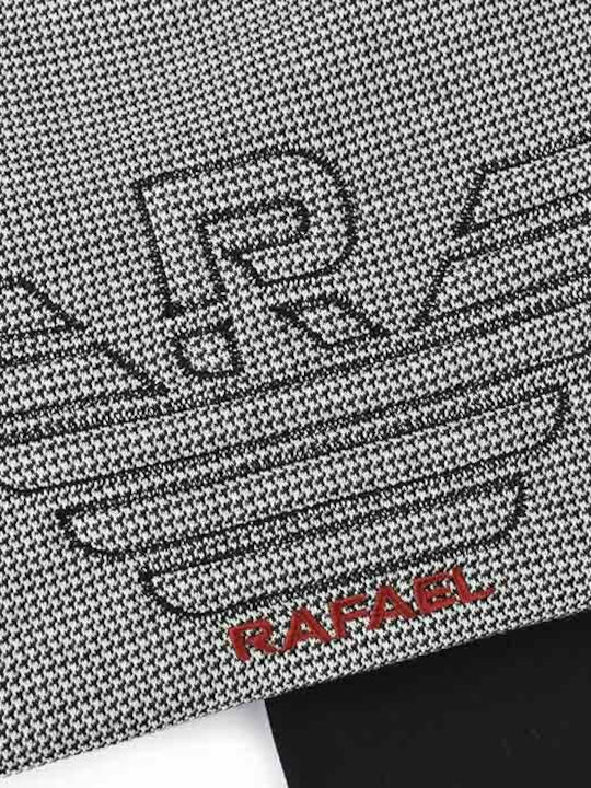 Rafael A5012 Χειμερινή Ανδρική Πιτζάμα Βαμβακερή Μαύρο / Γκρι