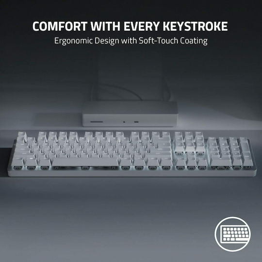 Razer Pro Type Ultra Безжично Само клавиатура Английски US Бял