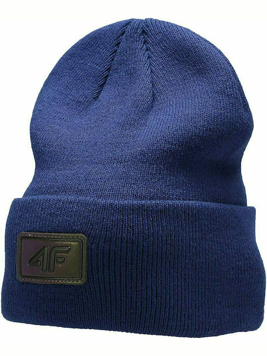 4F Beanie Γυναικείος Σκούφος σε Μπλε χρώμα