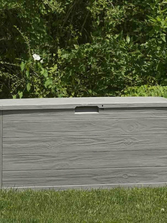 Toomax Outdoor Storage Box Italy 280lt Gray L117xW45xH56cm