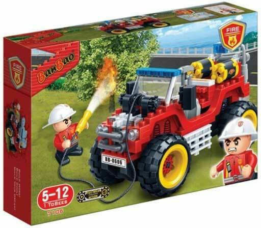 Banbao Blocks Jeep for 5 - 12 Years 212pcs