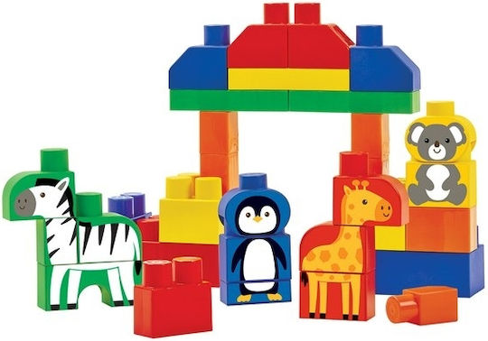 Ecoiffier Τουβλάκια Maxi Abrick Farm Animals για 1+ Έτους 50τμχ
