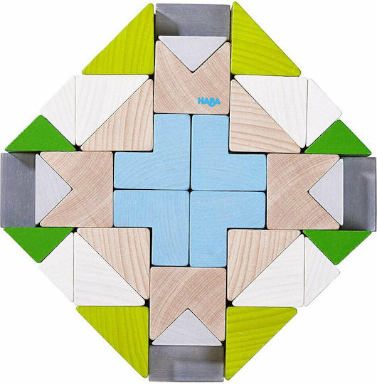Haba Haba 3D Arrangierspiel Nordic Mosaik Bauklötze Für 3+ Jahre 36 Stück