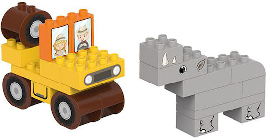 Biobuddi Blocks Animal Planet Jeep for 1.5-6 years Years 31pcs