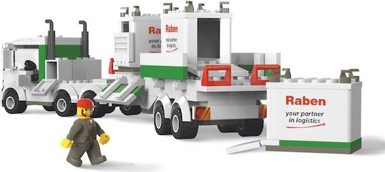 Blocki Building Blocks Container Truck for 6+ Years 343 Pieces
