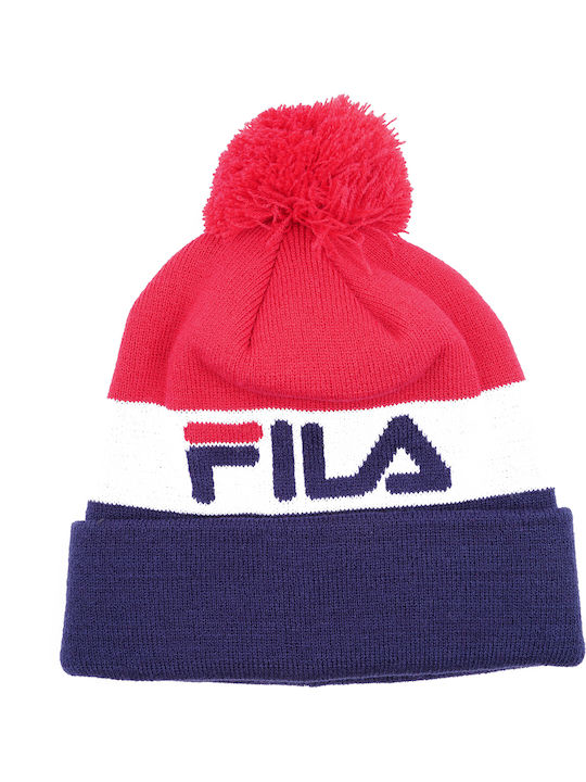 Kato Knitted Beanie Cap Red True