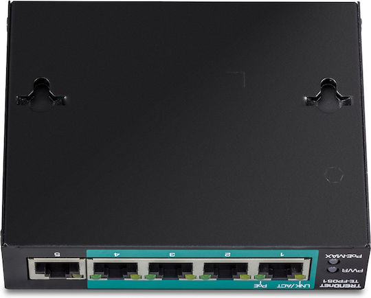 Trendnet TE-FP051 Negestionat L2 PoE+ Switch cu 5 Porturi Ethernet