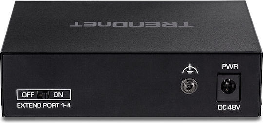 Trendnet TE-FP051 Negestionat L2 PoE+ Switch cu 5 Porturi Ethernet