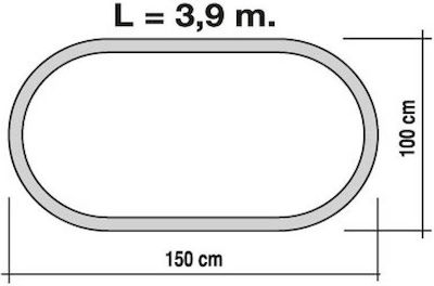 Pequetren Talgo Set with Train with Light for 3++ Years