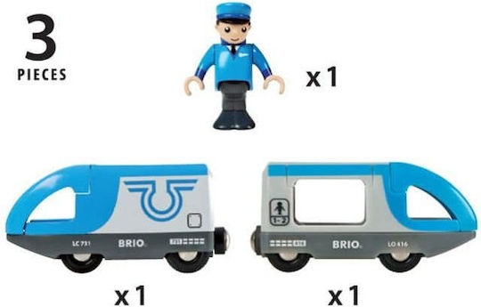 Brio Toys Travel Τρενάκι για 3+ Ετών