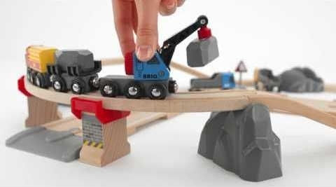 Brio Toys Rail Road Loading Set mit Zug für 3+ Jahre alt+ Jahre