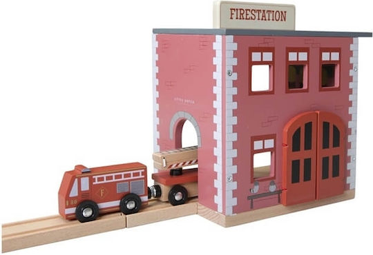 Little Dutch Firefighting Extension Railroad Accessories made of Wood for 3+ years+ Years