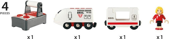 Brio Toys Remote Control Travel Train with Sound and Light for 3+ years+ Years