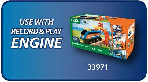 Brio Toys Smart Tech Sound Action Σετ με Τρενάκι με Ήχο και Φως για 3+ Ετών