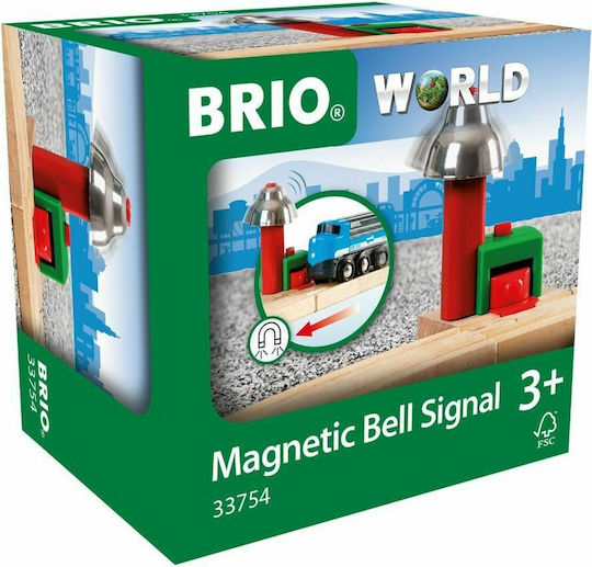 Brio Toys Bell Signal Αξεσουάρ Σιδηρόδρομου για 3+ Ετών