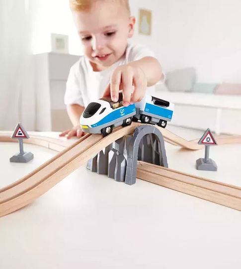 Hape Set with Train made of Wood for 3+ years+ Years