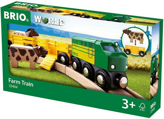 Brio Toys Farm Σετ με Τρενάκι για 3+ Ετών