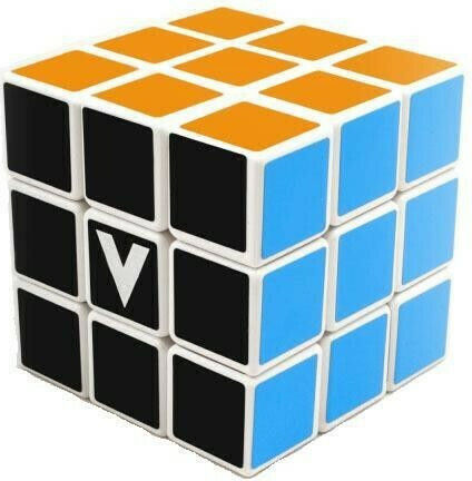 V-Cube 3 Flat Speed Cube 3x3 White for 6+ years old Years 207186 1pcs