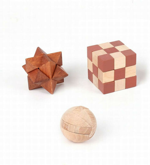 Mensa Ball Puzzle Made of Wood for Ages 6+ IQ-1027B