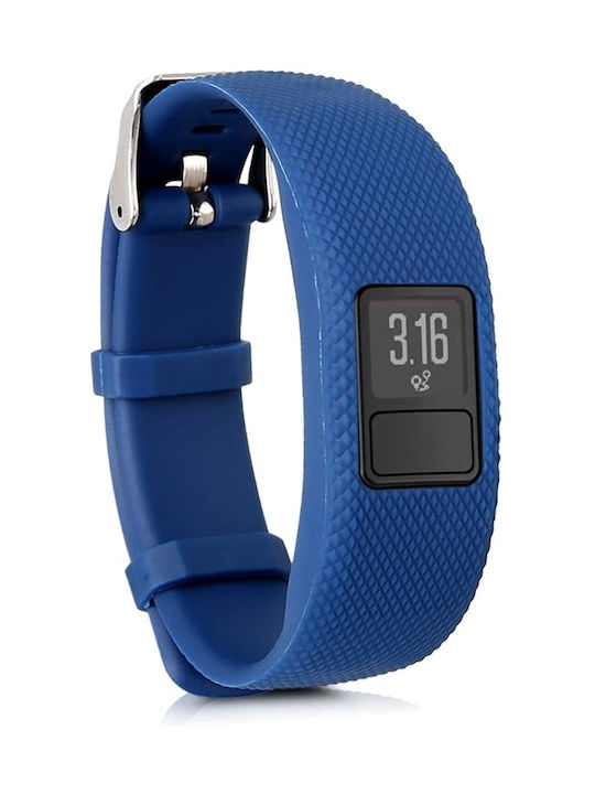 KWmobile 2-Pack Каишка Силикон Black / Dark Blue (Vivofit 4) 44228.01