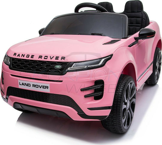 Range Rover Evoque Doppelsitzer mit Fernbedienung Lizensiert 12 Volt Rosa für 1+ Jahre