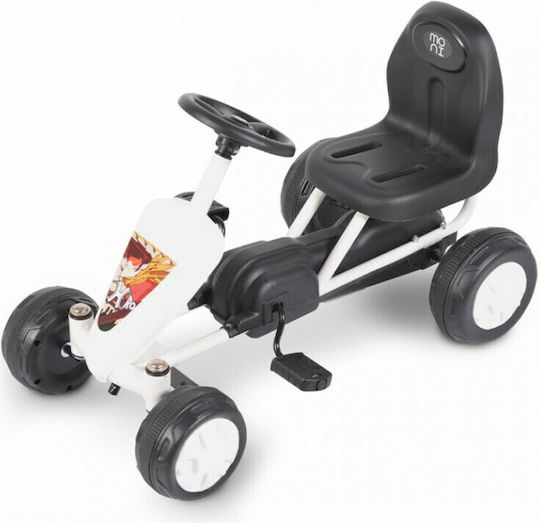 Colorado Go Kart One-Seater with Pedal White