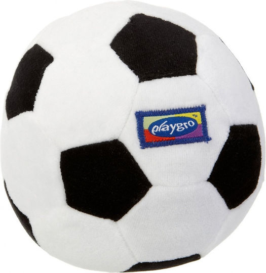 Playgro Μπάλα My First Soccer Ball από Ύφασμα με Ήχους για 6+ Μηνών