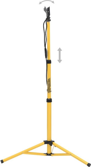 vidaXL Electric Jobsite Light LED IP65 with Brightness up to 1400lm