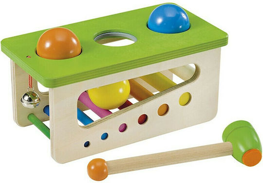 Selecta Hammer Toy Bench With Hammer made of Wood for 12++ Months