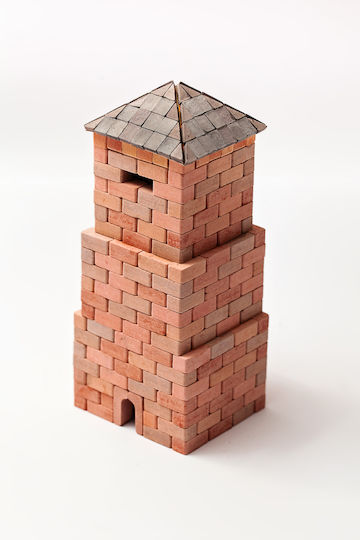 Wiseelk Construction Toy West Tower for Children 3+ years+ Years