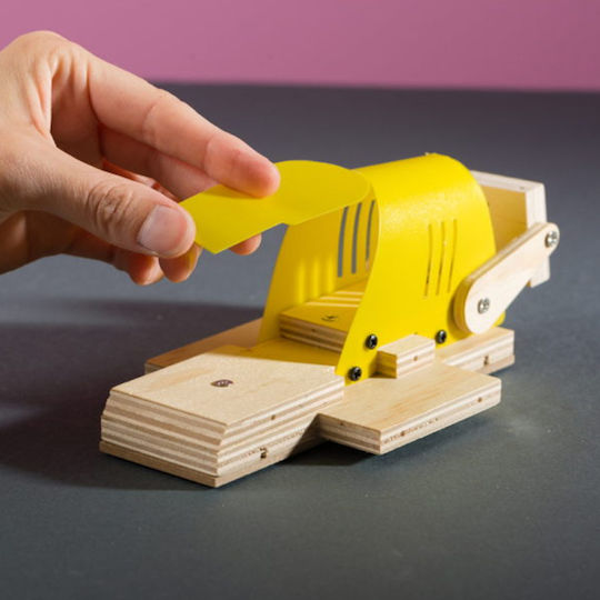 Stanley Jr Toys Παιχνίδι Κατασκευών Ξύλινo Μπουλντόζα για Παιδιά 5+ Ετών
