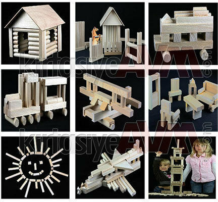 Walachia Wooden Construction Toy Fantasy Kit Nr.